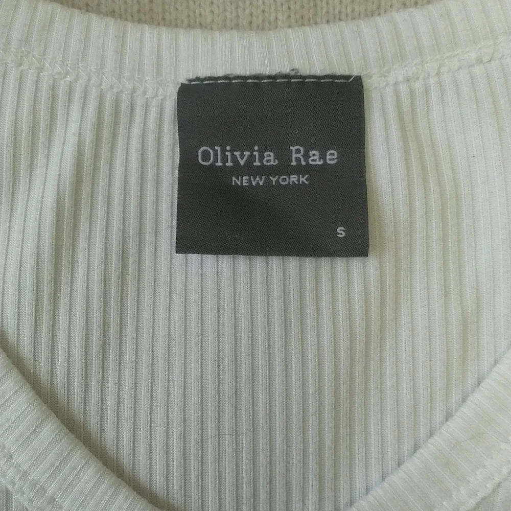 White V-Neck T-Shirt - Picture 2 of 5